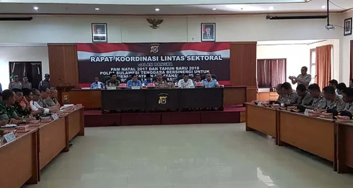 rapat_natal Jelang Natal dan Tahun Baru, Kapolda Serukan Waspada Peredaran Gelap Narkoba