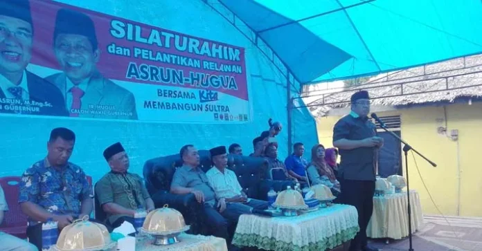 Di Hadapan Masyarakat Konawe, Asrun Klaim Pasangan Asrun-Hugua sebagai Pasangan yang Bersih