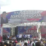 Enam Kepala Daerah Orasi Politik di Deklarasi Asrun-Hugua