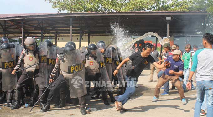 Skenario Sispam Polres Konawe, Massa Serang Kantor PPK Hingga KPUD