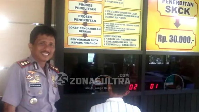 SPKT_POLDA Anti Pungli dan Terpusat, Layanan Polda Sultra Ramai Pengunjung