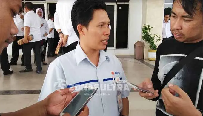 Kepala Kantor Seksi Bulog (Kasilog) Bombana, Yusran Yunus