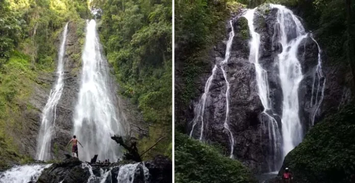 air_terjun_laslimu Keindahan Air Terjun Tersembunyi di Lasalimu Buton