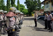 Amankan Tahapan Pendaftaran Cawali Baubau, Polres Buton Turunkan 29 Personil Amankan Tahapan Pendaftaran Cawali Baubau, Polres Buton Turunkan 29 Personil