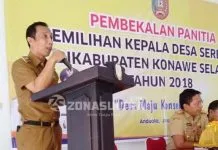Wabup Konsel Ingatkan Panitia Pilkades Waspadai Ijazah Palsu Wabup Konsel Ingatkan Panitia Pilkades Waspadai Ijazah Palsu
