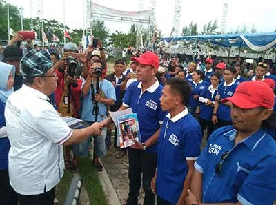 BERKAH Janji Benahi Infrastuktur Jalan di Baubau