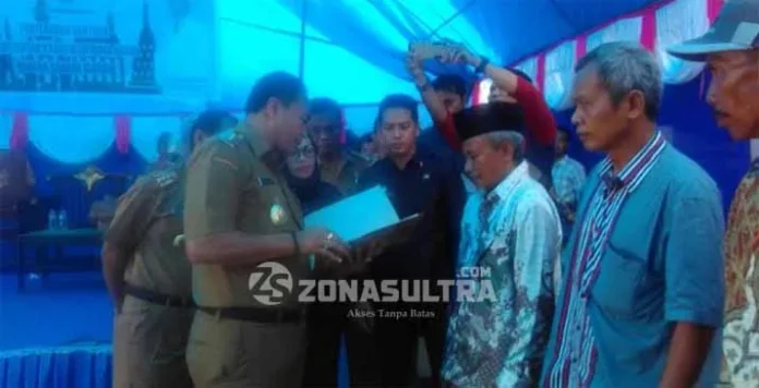 Bupati Mubar Bantu Pembangunan 4 unit Rumah Ibadah di Kecamatan Lawa