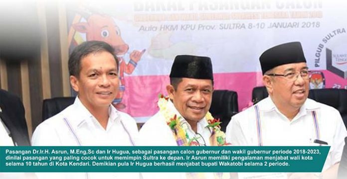 Asrun dan Hugua, Pasangan Pemimpin yang Cocok untuk Sultra