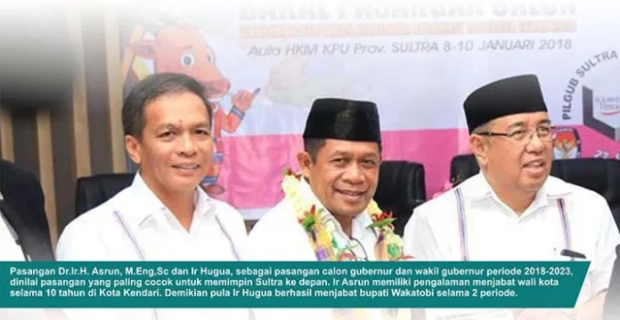 Asrun dan Hugua, Pasangan Pemimpin yang Cocok untuk Sultra