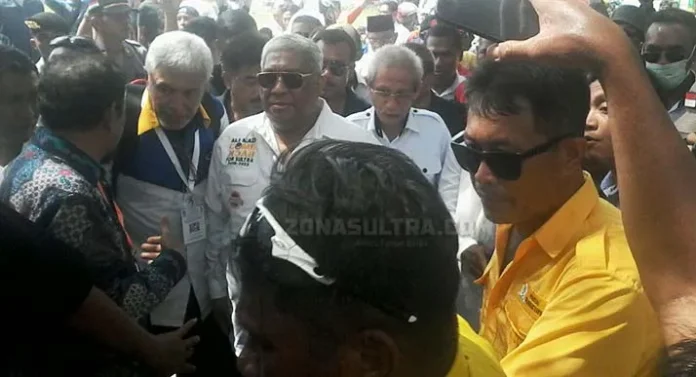 daftar_kpu_aman Ridwan Bae, Toni Herbiansyah Hingga Abdul Rasak Dampingi Aman Daftar di KPU