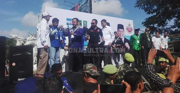 Pasangan RM-SK Deklarasikan Diri Sebelum Mendaftar ke KPU