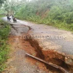 Lagi, Jalan Perbatasan Desa Wisata Tangkeno Nyaris Amblas Lagi, Jalan Perbatasan Desa Wisata Tangkeno Nyaris Amblas