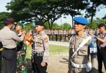 700 Personil Siap Kawal 454 TPS di Pilbup Konawe 700 Personil Siap Kawal 454 TPS di Pilbup Konawe