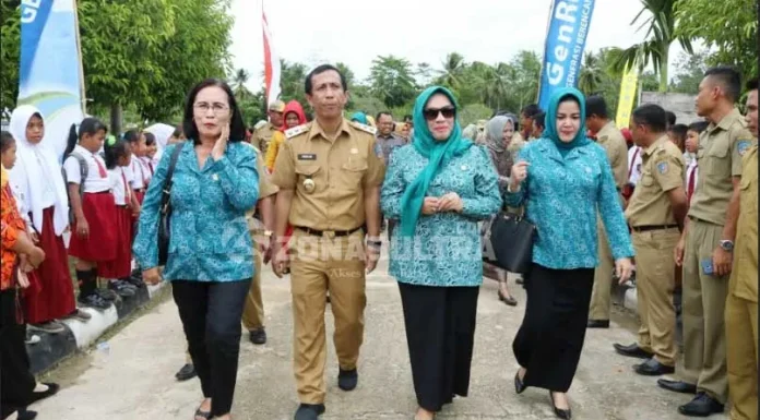 Desa Adaka Jaya Wakili Konsel Lomba KB-Kes Tingkat Provinsi