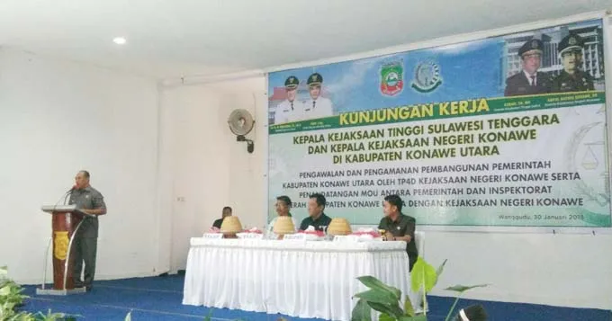 Tingkatkan Sistem Kerja, Pemda Konut Kolaborasi dengan Kejaksaan