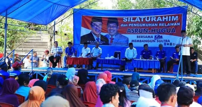 Kunjungi Latoma, Pasangan Asrun-Hugua Janji Perbaiki Infrastruktur Jalan