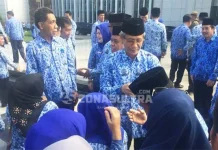 Hari Terakhir Pimpin Apel, Lukman Abunawas Pamit Hari Terakhir Pimpin Apel, Lukman Abunawas Pamit