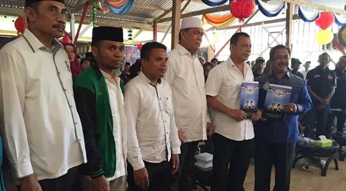 Lantik Tim Pemenangan di Butur, Rusda Himbau Simpatisannya Tidak Menjelekkan Kandidat Lain