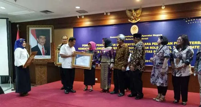 penghargaan RSUD Kota Kendari Raih Penghargaan Pelayanan Publik Sangat Baik dari Kemenpan RB