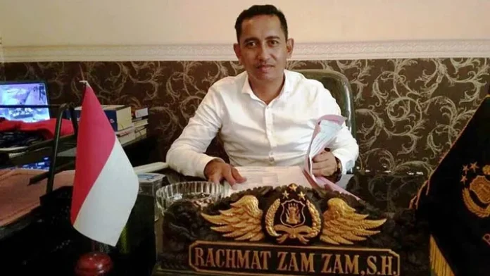Reskrim Polres Konawe Iptu Rachmad Zam Zam