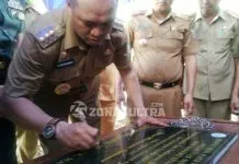 Resmikan Embung, Ruksamin Berharap Masyarakat Kreatif Kembangkan Usaha Resmikan Embung, Ruksamin Berharap Masyarakat Kreatif Kembangkan Usaha