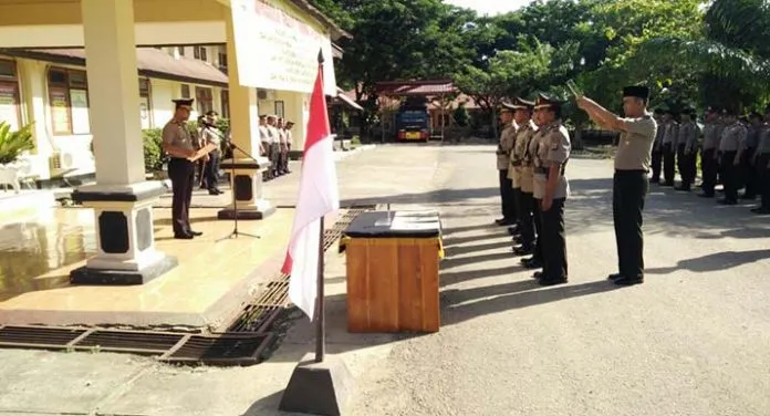 sertijab_bombana Sertijab, Tiga Pejabat Polres Bombana Berganti