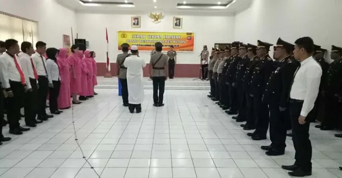 sertijab_buton Kasat Reskrim Polres Buton Berganti