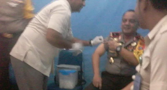 Polda Sultra Sosialisasi Bahaya Difteri