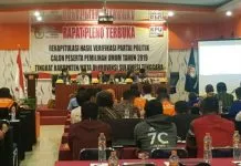 16 Partai Politik di Sultra Dinyatakan Memenuhi Syarat 16 Partai Politik di Sultra Dinyatakan Memenuhi Syarat