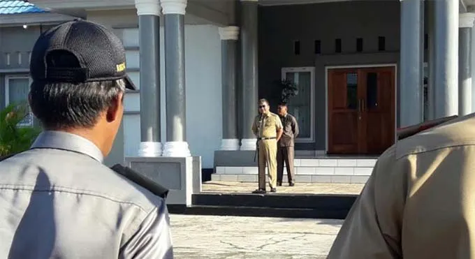 Apel_abu_hasan Kepala Dinas di Butur Diwajibkan Ikut Musrenbang Kecamatan