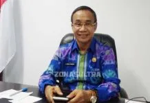 Jelang Idul Adha, Pengelola Hewan Kurban Dibintek Kepala Dinas Tanaman Pangan dan Peternakan (Distanak) Sulawesi Tenggara (Sultra), Muhammad Nasir