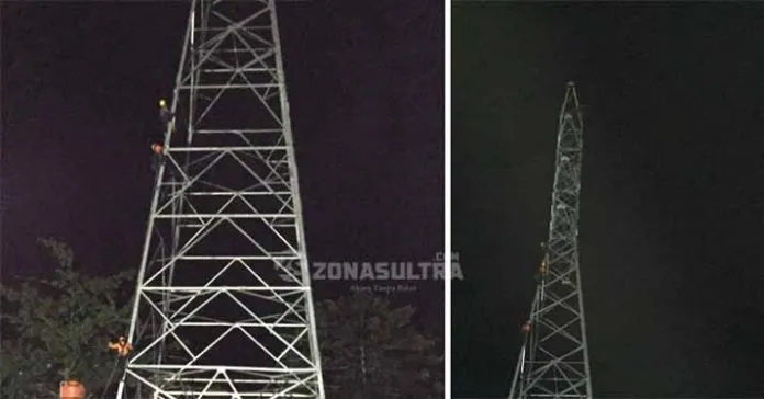 SAR Kendari Memutuskan Naik Tower Evakusi Mirwan