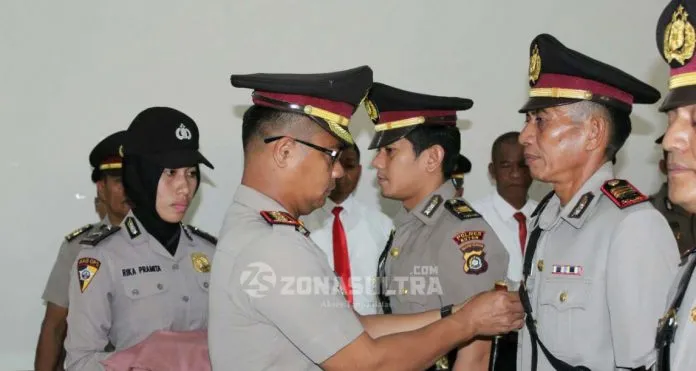 Kasat Intelkam dan 1 Kapolsek di Polres Buton Berganti