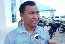 Pemda Buton Mulai Terapkan Transaksi Non Tunai Kepala Bank Sultra cabang Pasarwajo Rony Jaya Lakeba