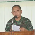 Percepatan PATB, Kasrem 143/HaluOleo: Kami Terus Berupaya untuk Memberikan Dampak Positif Berupa Peningkatan LTT dan Sergap Kepala Staf Korem (Kasrem) 143/HaluOleo Letkol Kav. Agus Waluyo, SIP