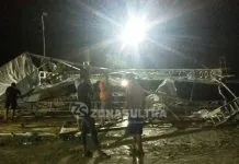 Angin Puting Beliung Hantam Desa Bupati Ruksamin, Satu Warga Tertimpa Pohon 19 Rumah Rusak Parah, Panggung MTQ Ambruk Diterjang Angin Puting Beliung