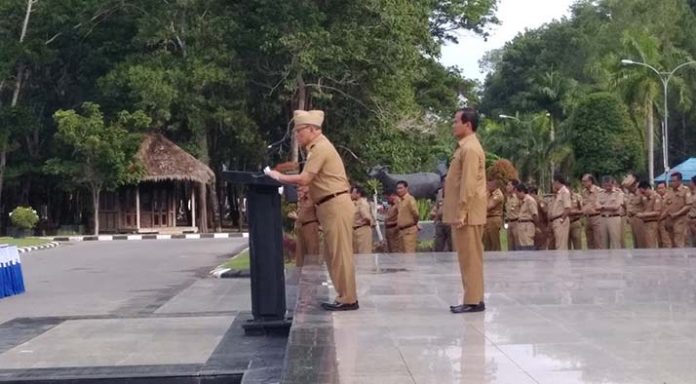 Apel Gabungan Terakhir Nusa, Nur Alam Beri Sambutan Lewat Pesan Suara