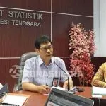 Awal Tahun, Inflasi Kota Kendari Capai 0,59 Persen Kepala BPS Sultra Atqo Mardianto