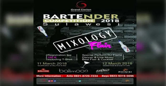 Bartender Competition 2018 se-Sulawesi