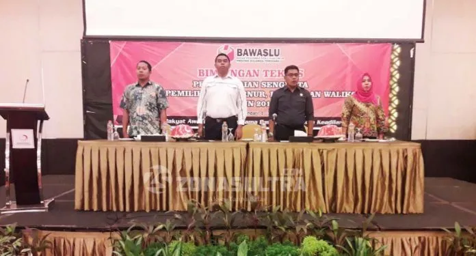 Bawaslu Sultra Gelar Bimtek Penyelesaian Sengketa Pilkada