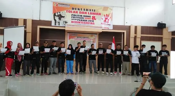 15 Parpol di Bombana Siap Lawan Politik Uang dan SARA