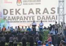 Deklarasi Damai, Asrun Ajak Pendukung Kampanye dengan Kelembutan dan Kebaikan Hati Deklarasi Damai, Asrun Ajak Pendukung Kampanye dengan Kelembutan dan Kebaikan Hati