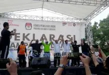 Deklarasi Damai, KPU Larang Politik Uang, Kampanye Hoax dan SARA Deklarasi Damai, KPU Larang Politik Uang, Kampanye Hoax dan SARA