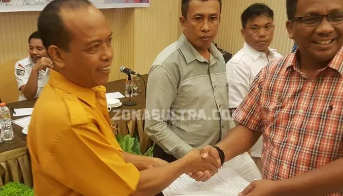 Rapat Pleno KPU, DPC Hanura Kendari Pimpinan John Lolos Verifikasi