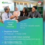 BPJS Ketenagakerjaan Buka Loker, Ini Posisi dan Syaratnya Loker BPJS Ketenagakerjaan