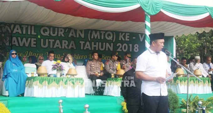 Buka MTQ ke lV, Ruksamin: Syiar dan Dakwah Agama Dorong Percepatan Pembangunan