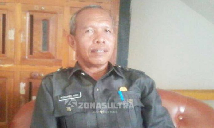 Kapala Dinas Kependudukan dan Pencatatan Sipil (Kadis) Dukcapil Pemerintah Daerah (Pemda) Buton Muhamad Amin