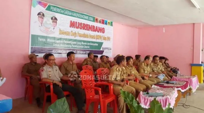 Gelar Musrenbang, Pemkab Konut Harap Pembangunan Berjalan Merata