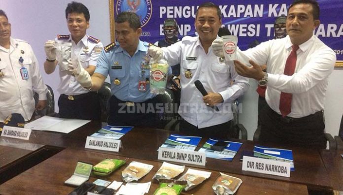 Ini Fakta Baru Kasus Penangkapan 1 Kg Sabu di Bandara Haluoleo