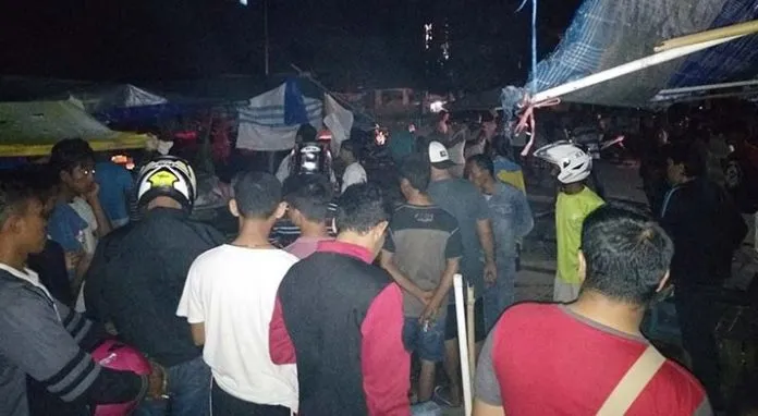 pasar_mandati Pasar Sentral Mandati Nyaris Dibakar Orang Tak Dikenal